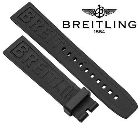 breitling rubber strap watches ebayebay|replacement Breitling watch straps.